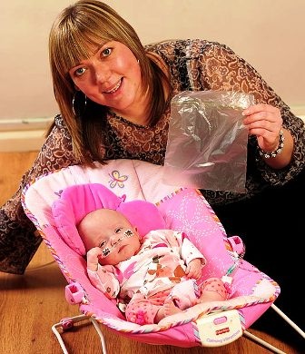 Bé tí hon sống sót nhờ túi đựng bánh Sandwich - 3 Bé tí hon sống sót nhờ túi đựng bánh Sandwich