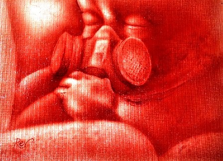 Họa sĩ chuyên dùng máu của mình để vẽ tranh - 8 Họa sĩ chuyên dùng máu của mình để vẽ tranh