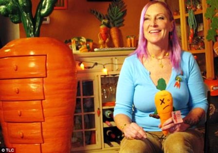 Người phụ nữ “phát cuồng” với…cà rốt