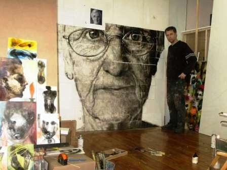 Tranh tuyệt đẹp được vẽ bằng lửa và bồ hóng - 1 Tranh tuyệt đẹp được vẽ bằng lửa và bồ hóng