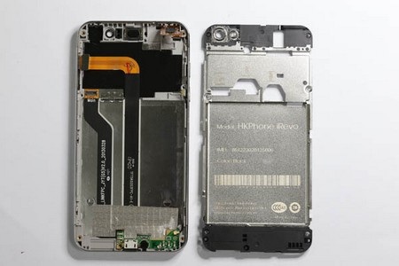Khám phá chất thép bên trong HKPhone iRevo - 9 Khám phá chất thép bên trong HKPhone iRevo
