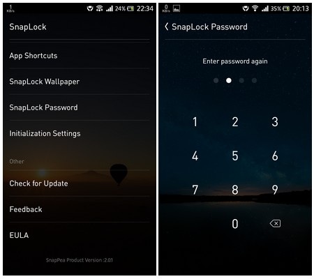Ứng dụng khóa màn hình thông minh và hữu ích cho smartphone - 7 Cuối cùng nhấn nút Finish để hoàn tất quá trình thiết lập trên SnapLock.