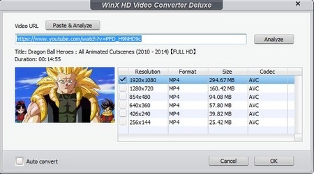 Chuyển đổi định dạng và download video chất lượng cao từ Youtube - 7 Chuyển đổi định dạng đồng loạt và ghép nhiều file video làm một