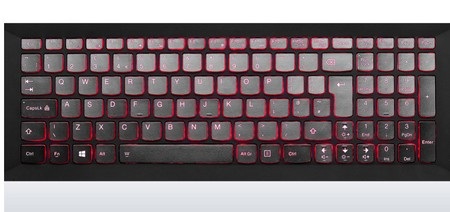 Lenovo Y70 Touch: Cấu hình “đỉnh”, màn hình chạm mượt mà - 2 Đèn nền backlit đồng bộ với màu sắc tổng thể của máy.