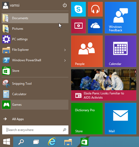 4 cách tùy chỉnh Start menu trên Windows 10 - 7 3. Thay đổi màu sắc Start menu