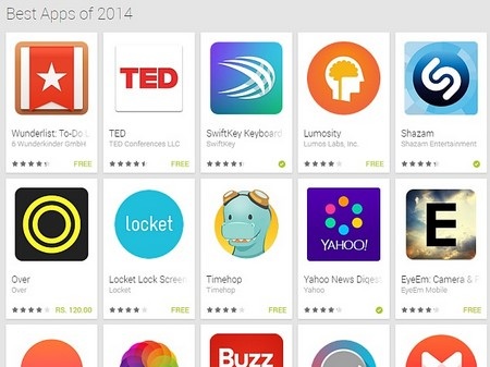 Google công bố danh sách những ứng dụng tốt nhất năm 2014 trên Android - 1 Google công bố danh sách những ứng dụng tốt nhất năm 2014 trên Android
