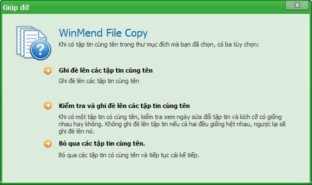 Tăng tốc độ sao chép dữ liệu trên Windows lên gấp 3 lần - 3 Các chế độ sao chép dữ liệu