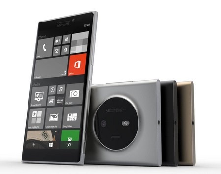 Ý tưởng thiết kế smartphone “siêu camera” Lumia 1030 - 1 Smartphone Lumia 1030 của Jonas Daehnert nổi bật với cụm camera lớn ở mặt sau của máy