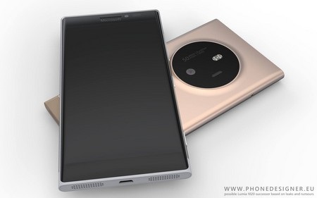 Ý tưởng thiết kế smartphone “siêu camera” Lumia 1030 - 5 T.Thủy