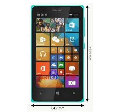 Lộ hình ảnh và thông tin smartphone giá rẻ mới của Microsoft - 1 Hình ảnh của Lumia 435 mới bị rò rỉ