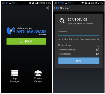 Bảo vệ Android chống lại mã độc và các ứng dụng gián điệp nguy hiểm