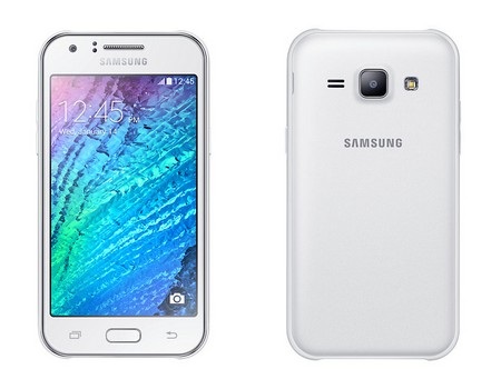 Samsung chính thức trình làng điện thoại Galaxy J1 - 1 Galaxy J1 sở hữu thiết kế giống các mẫu smartphone của Samsung cách đây vài năm