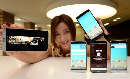 LG bán được 59,1 triệu smartphone trong năm 2014 - 1 Sự tăng trưởng mạnh trên thị trường smartphone đã góp phần giúp LG có một năm 2014 “thăng hoa”