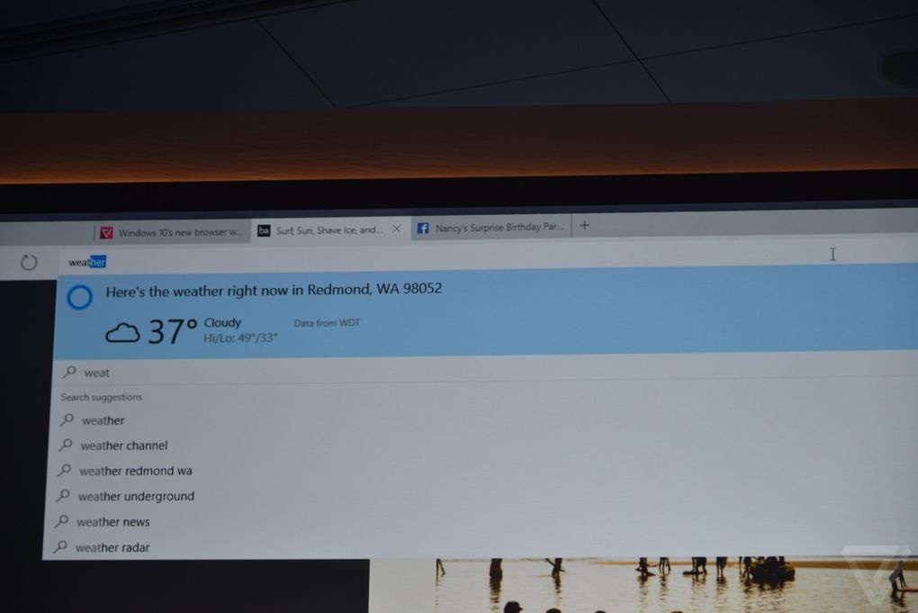 Microsoft “khai tử” Internet Explorer và thay bằng trình duyệt mới trên Windows 10 - 5 Trợ lý ảo Cortana giúp tìm kiếm thông tin nhanh và thuận tiện hơn trên trình duyệt Project Spartan