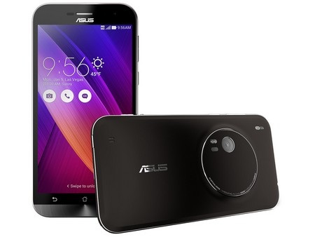 Khám phá smartphone “siêu camera” của Asus tại CES 2015 - 1 Sản phẩm nổi bật với cụm camera lớn ở mặt sau của máy