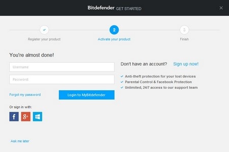 Bản quyền miễn phí phần mềm bảo mật danh tiếng Bitdefender Total Security 2015