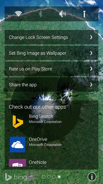 Ứng dụng màn hình khóa tiện dụng cho Android do Microsoft phát triển - 4 Dòng tin tức được hiển thị ngay trên màn hình khóa để người dùng có thể cập nhật tin tức mới nhất