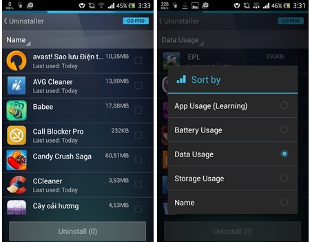 Giúp smartphone Android hoạt động ổn định hơn với AVG Cleaner