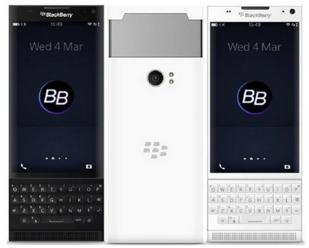 Một góc bàn phím của BlackBerry P’9984, phiên bản mới của dòng smartphone cao cấp Porsche Design