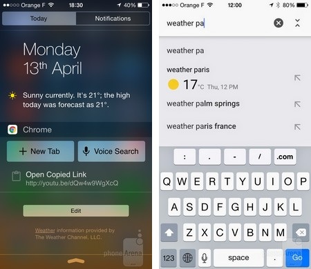 Google trình làng Chrome 42 cải thiện hiệu suất và tăng cường bảo mật - 2 Chrome 42 trên iOS được trang bị thêm nhiều tính năng mới