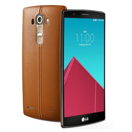 LG G4 chính thức trình làng với vỏ da và cấu hình “khủng” - 1 LG G4 có thiết kế hơi cong, tuy nhiên độ cong không đáng kể