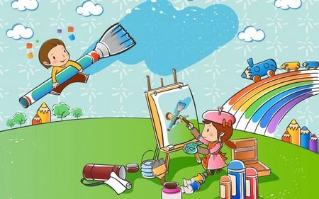 “Trở về tuổi thơ” với bộ sưu tập hình nền nhân ngày 1/6 - 10 Phạm Thế Quang Huy