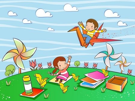 “Trở về tuổi thơ” với bộ sưu tập hình nền nhân ngày 1/6 - 18 Phạm Thế Quang Huy