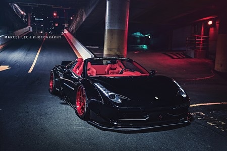 “Chiến mã” Ferrari 458 Spider khoác áo độ Liberty Walk - 15 T.Thủy