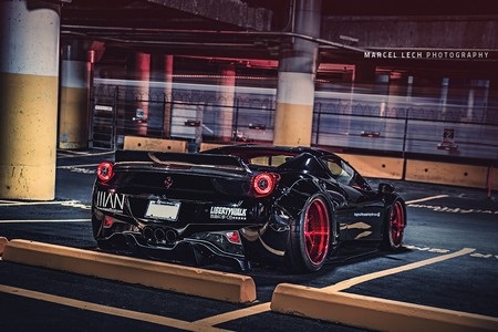 “Chiến mã” Ferrari 458 Spider khoác áo độ Liberty Walk - 16 T.Thủy