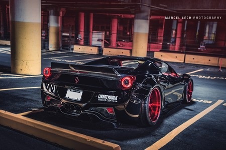 “Chiến mã” Ferrari 458 Spider khoác áo độ Liberty Walk - 5 T.Thủy