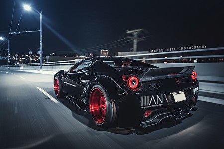 “Chiến mã” Ferrari 458 Spider khoác áo độ Liberty Walk - 7 T.Thủy