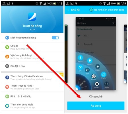 Ứng dụng hữu ích giúp sử dụng smartphone bằng một tay dễ dàng hơn - 6 Ứng dụng hữu ích giúp sử dụng smartphone bằng một tay dễ dàng hơn