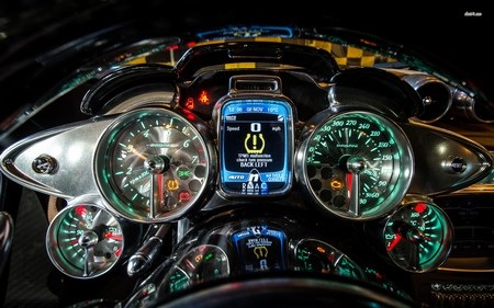Bộ sưu tập hình nền “thần gió” Pagani Huayra - 19 T.Thủy