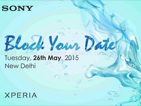 Sony ra mắt Xperia Z4 phiên bản quốc tế vào ngày 27/5? - 2 Hình ảnh được cho là thư mời sự kiện của Sony vào ngày 27/5 tại Đài Loan