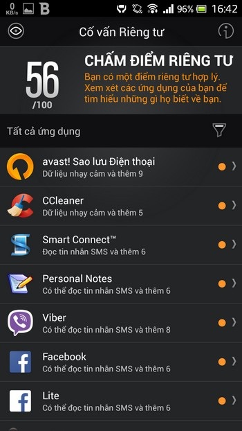 Ứng dụng bảo mật toàn diện hàng đầu hiện nay dành cho Android - 7 Dưới đây là những tính năng chính của ứng dụng BitDefender Mobile Security & Antivirus: