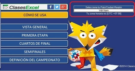 Bộ lịch thi đấu thông minh Copa America 2015 dành cho “tín đồ” bóng đá - 1 Bộ lịch thi đấu thông minh Copa America 2015 dành cho “tín đồ” bóng đá