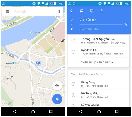 Google Maps thêm tính năng chỉ đường chi tiết tại Việt Nam - 2 T.Thủy