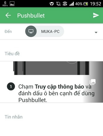 Thủ thuật giúp nhận tin nhắn, cuộc gọi trên smartphone từ máy tính - 10 Nhược điểm của tính năng này đó là chỉ cho phép mỗi lần gửi tối đa một file.