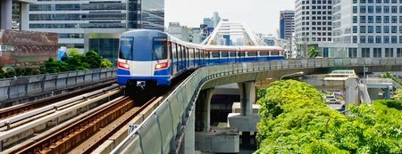 Hình ảnh các hệ thống tàu điện đô thị trên cao trên toàn thế giới - 3 Tổng độ dài tuyến đường đạt 36,45km.