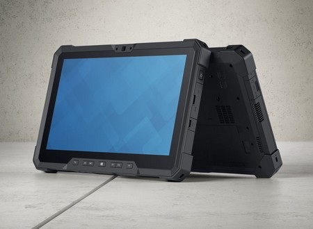 Dell Latitude 12 Rugged sở hữu vẻ ngoài hầm hố và mạnh mẽ