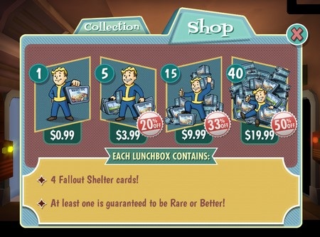 Tựa game di động “hot” thu về 5 triệu USD chỉ sau 2 tuần ra mắt - 2 Fallout Shelter kiếm doanh thu từ việc bán vật phẩm trong game