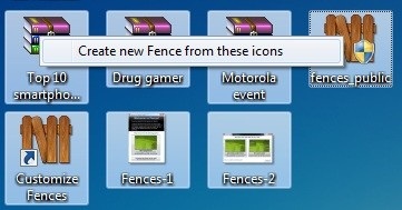 Thủ thuật giúp màn hình desktop trở nên ngăn nắp và gọn gàng hơn - 5 Màn hình Desktop sau khi được Fences sắp xếp và phân chia ra từng nhóm biểu tượng