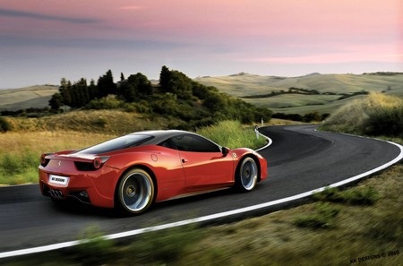 Bộ sưu tập hình nền “chiến mã” Ferrari 458 - 14 T.Thủy