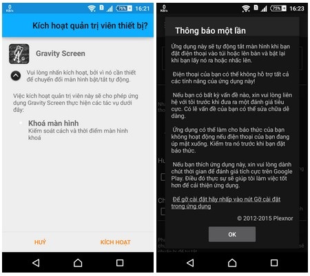 Tự động tắt/mở màn hình smartphone không cần dùng đến nút nguồn - 1 Tự động tắt/mở màn hình smartphone không cần dùng đến nút nguồn