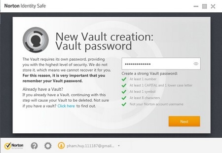 Norton Identify Safe: Công cụ quản lý mật khẩu đăng nhập hữu ích - 3 Norton Identify Safe: Công cụ quản lý mật khẩu đăng nhập hữu ích