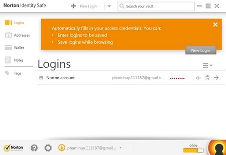 Norton Identify Safe: Công cụ quản lý mật khẩu đăng nhập hữu ích - 5 Cuối cùng nhấn Finish để hoàn tất quá trình cài đặt.