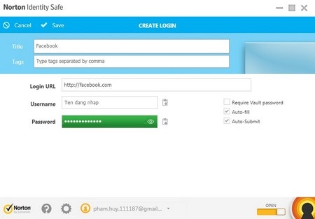 Norton Identify Safe: Công cụ quản lý mật khẩu đăng nhập hữu ích - 6 Cuối cùng nhấn Finish để hoàn tất quá trình cài đặt.