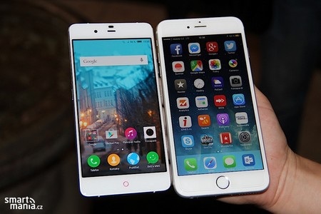 ZTE trình làng smartphone mỏng nhất từ trước đến nay của hãng - 5 So sánh iPhone 6 với Nubia My Prague