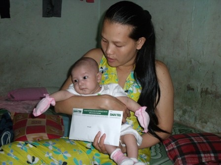 Trích 20 triệu đồng hỗ trợ nuôi dưỡng bé Nhân Hòa - 2
