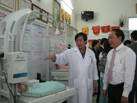 Chẩn đoán và điều trị tốt hơn cho trẻ sơ sinh nhờ viện trợ y tế - 1 Chẩn đoán và điều trị tốt hơn cho trẻ sơ sinh nhờ viện trợ y tế - 1